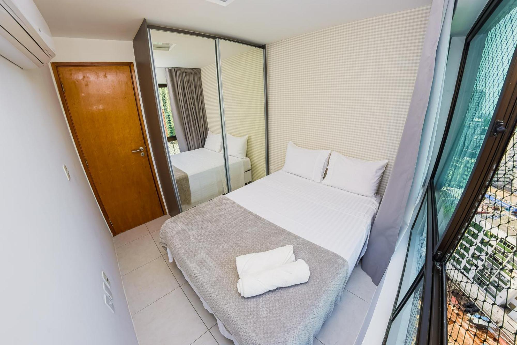Apartamento, Vista Mar, Praia De Boa Viagem, Hospedes Exigentes! 헤시피 외부 사진