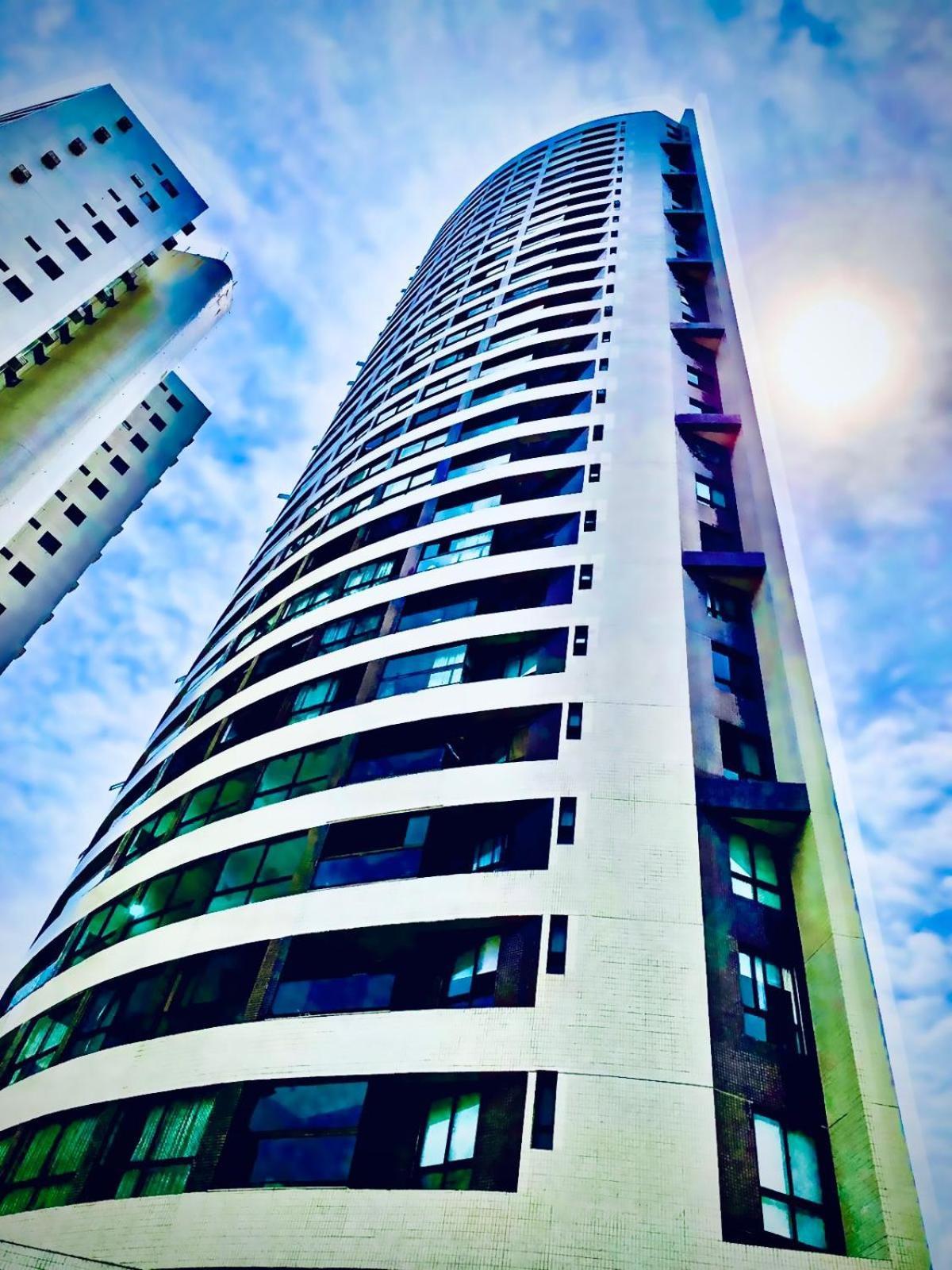 Apartamento, Vista Mar, Praia De Boa Viagem, Hospedes Exigentes! 헤시피 외부 사진